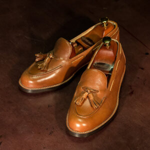 OC 008 - Tassel Loafers Grains in Light Brown